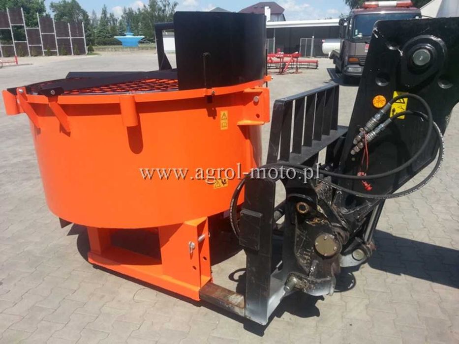 MIESZALNIK PASZ BETONIARKA WOM 1200l. Gwarancja! Agro Faktory!