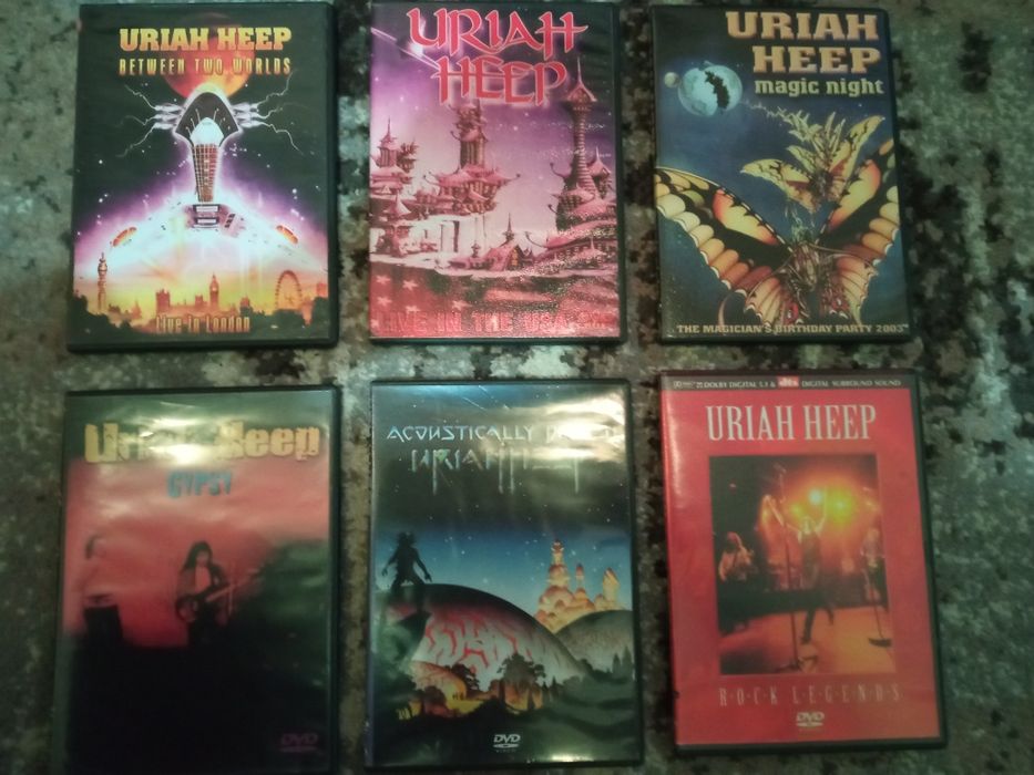 Коллекция дисков.Uriah Heep.Рок.