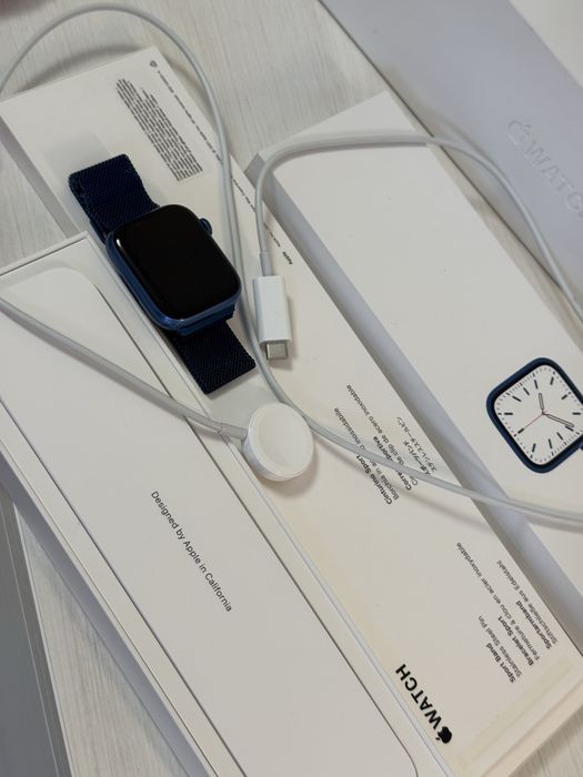 ОРИГІНАЛ Apple Watch Series 7, 45мм (Blue)