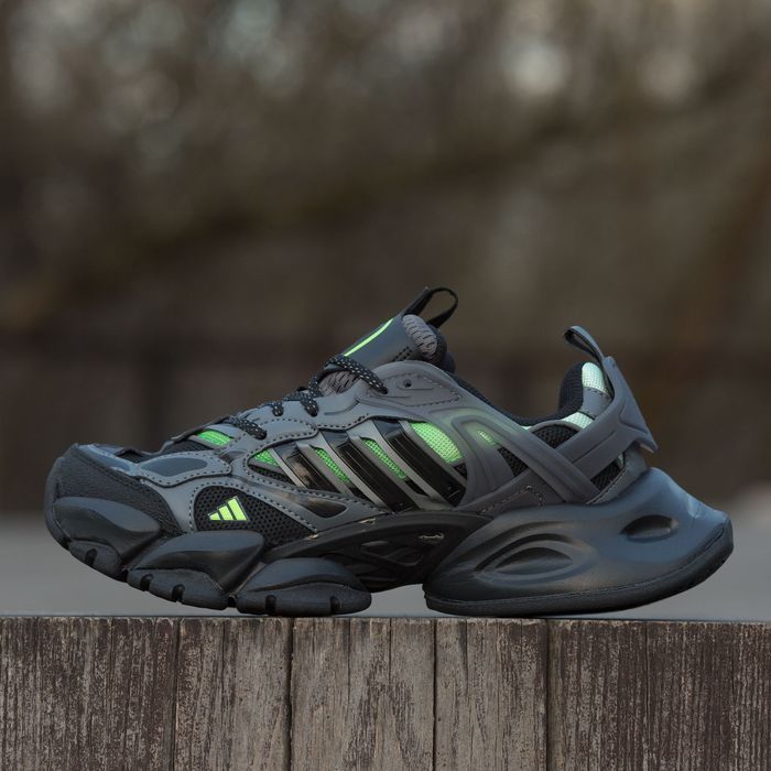 NEW! Adidas Vento XLG Deluxe Black Green 36 - 45 адідас венто ікселджі делюкс чорні зелені