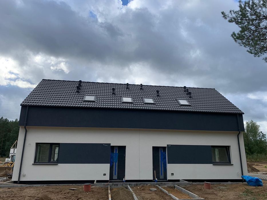 Dom z działką 500m2 495 tys 74,01m2-kolejny etap ,2 z 6 lokali.