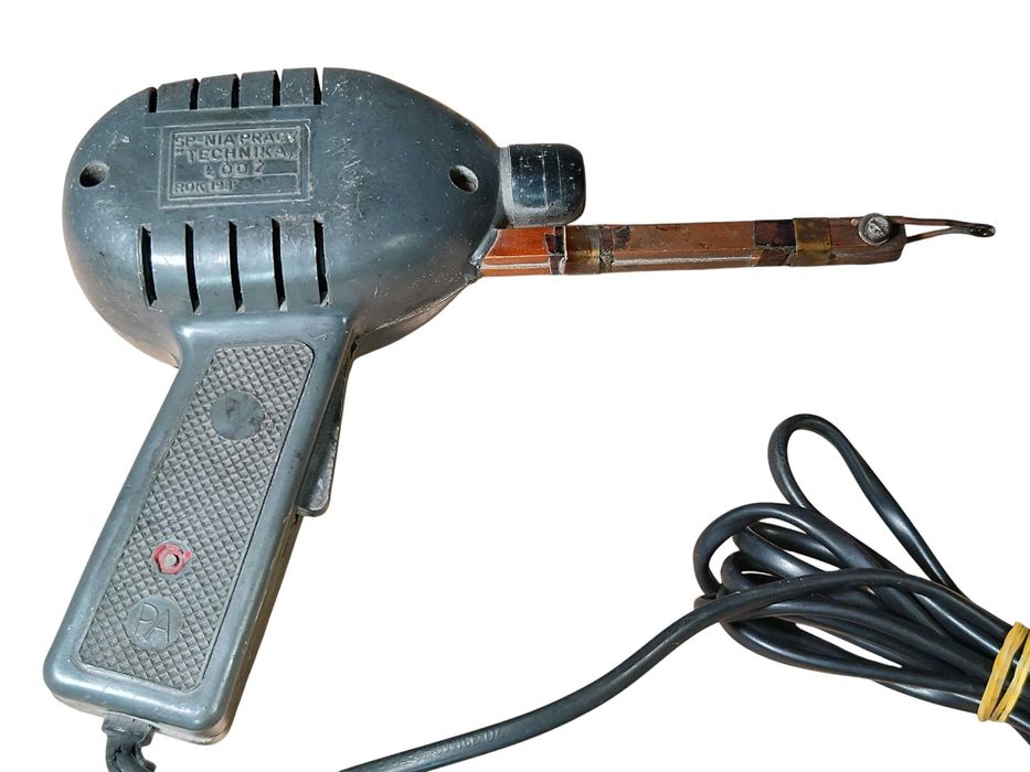 Lutownica TD 05 z PRL Spółdzielnia Pracy "Technika" Łódź 1982