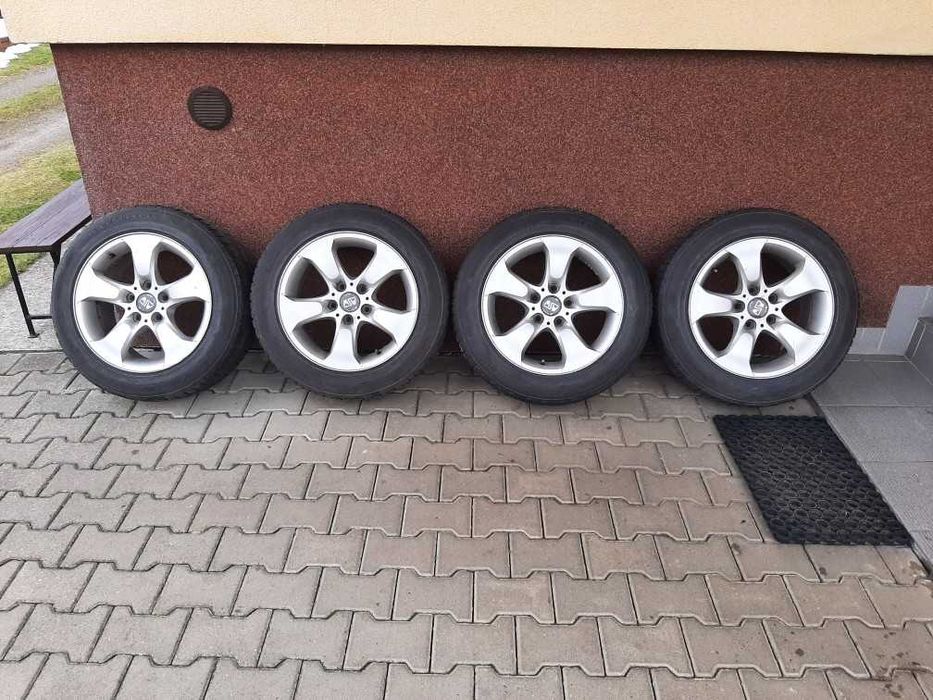 Felgi R17 5x120 z oponami zimowymi KUMHO 215/60 R16