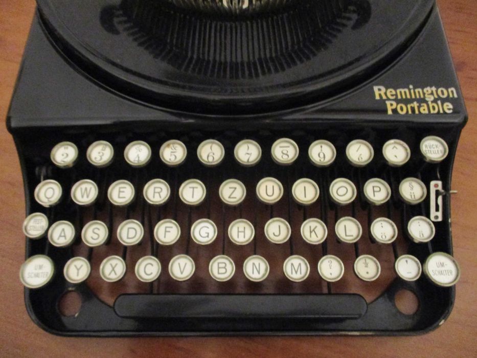 Remington - Maquina de escrever antiga 1932