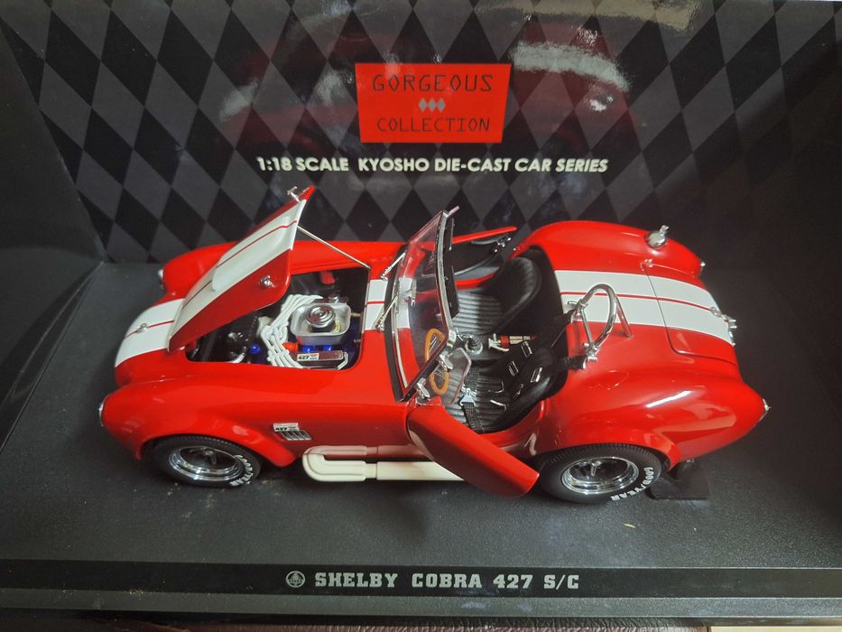 Kyosho 1/18 Shelby Cobra 427 S/C
