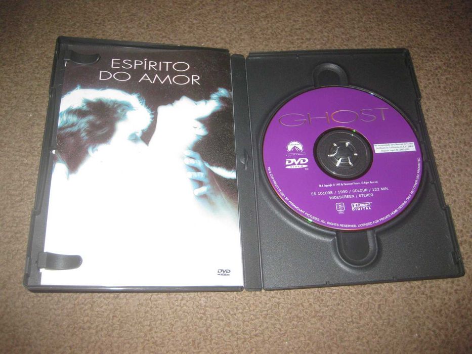 DVD "Ghost:O Espírito do Amor" com Patrick Swayze