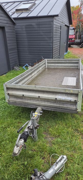 Przyczepka jednoosiowa Heinemann długa 3.1m na 1.3m  dmc1200kg zarejst