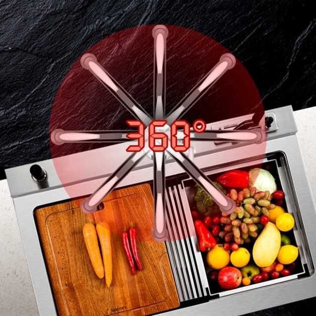 Проточний водонагрівач Delimano RX-012, бойлер на кран 3000 Ватт