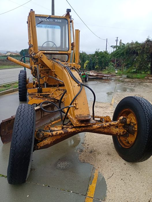 Niveladora a funcionar