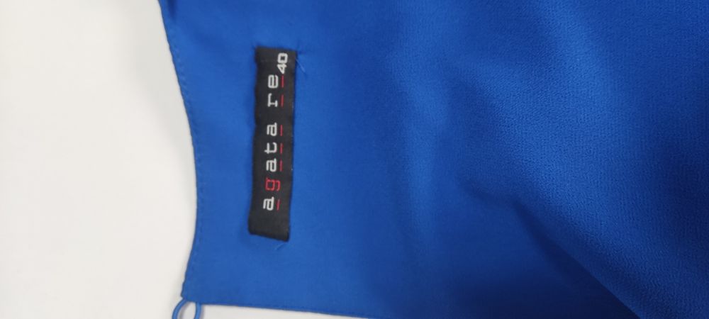 Sukienka elegancka plisowana M