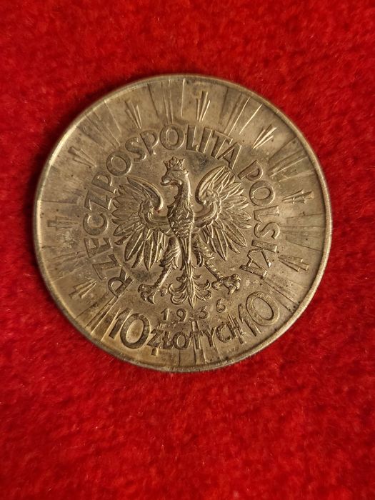 10 zł Józef Piłsudski 1936