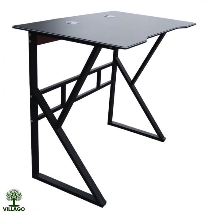 NOWE Biurko gamingowe Villago BlackCore 100 × 60 cm czarne / okazja!