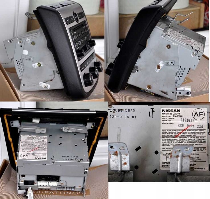 Radio Samochodowe BOSE PN-2530H NISSAN MURANO I Z50 Panel Klimatyzacji