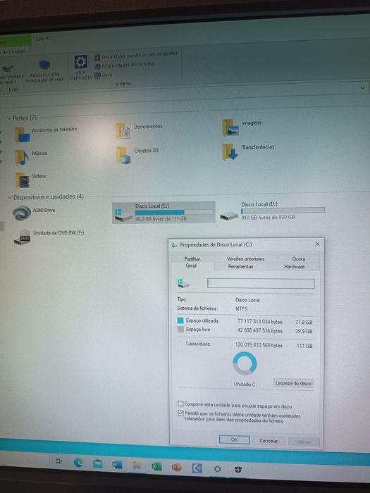 Desktop computador ASUS i3 gráfica GForce