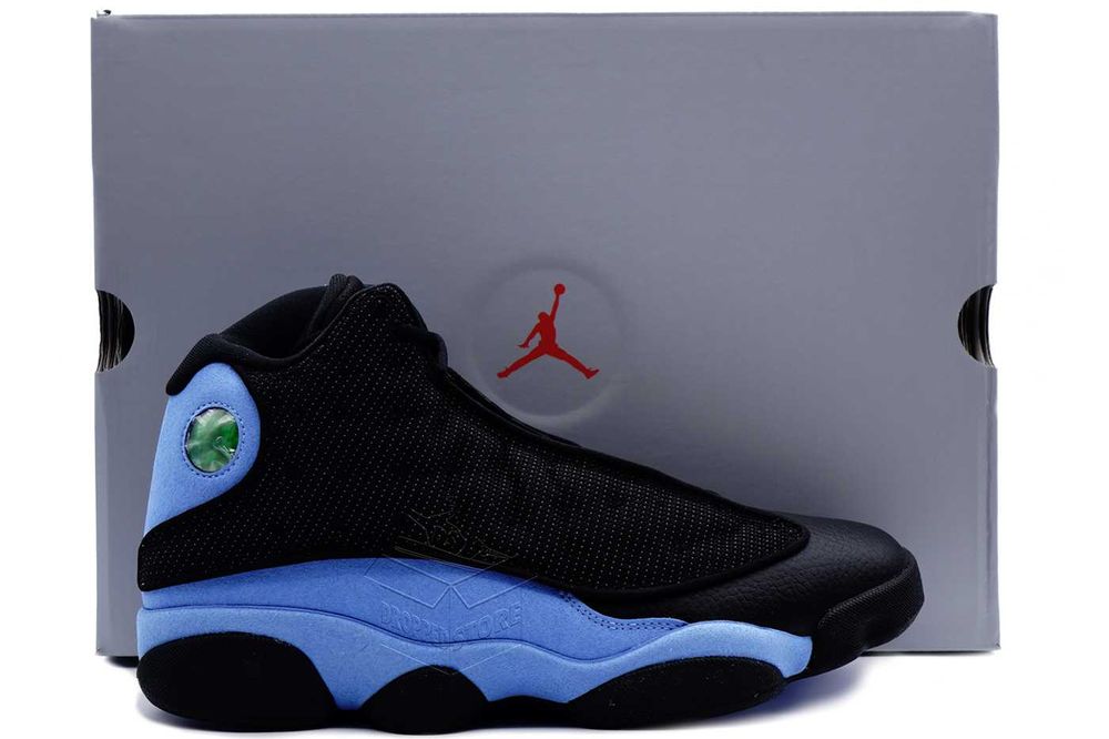 Nike AIR JORDAN 13 Black & University Blue | Toruń