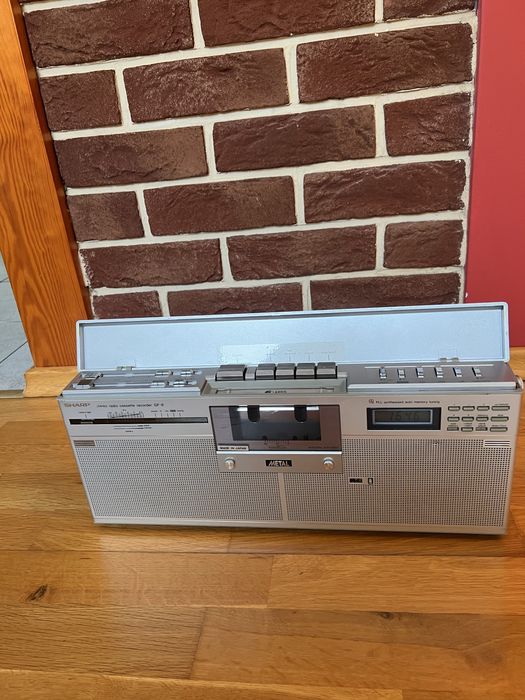 Рідкісна ретро магнітола Sharp GF-8E (Made in Japan, 1980)