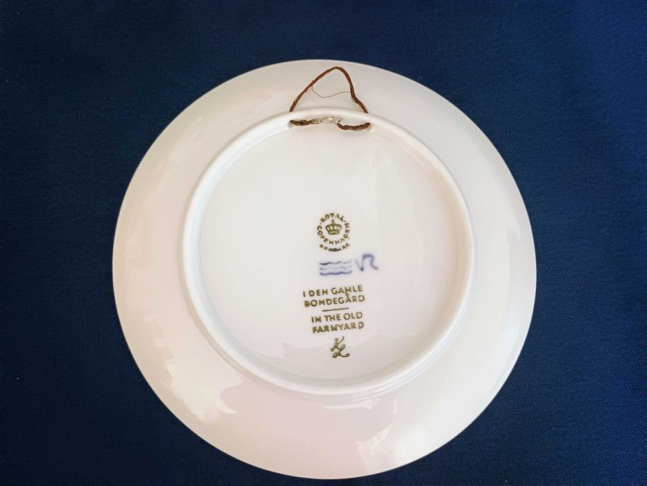 Kolekcjonerski talerz Royal Copenhagen 1969