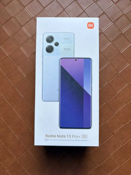 Jak Nowy! XIAOMI Redmi Note 13 Pro+. 5G, 12/512GB 6.67" 120Hz. Komplet