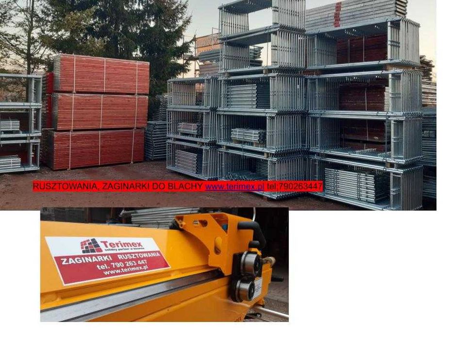 Nowe rusztowania Plettac 156 m2 Lublin,Hrubieszów, Biłgoraj,Tomaszów