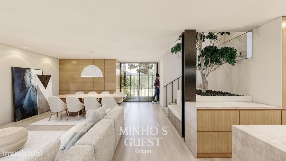 Moradia V3+1 Nova com Piscina | Nogueiró, Braga
