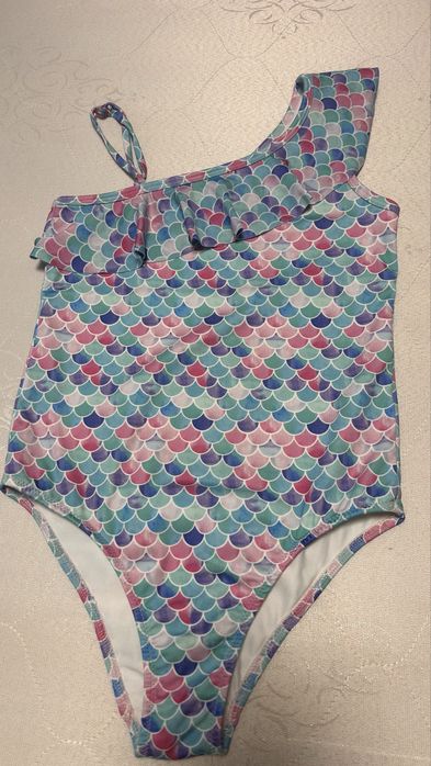 Купальник, футболка для дівчинки р 146-152