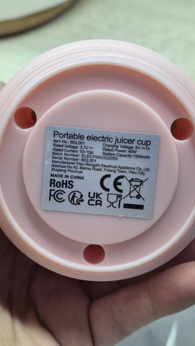 Mały przenośny mini blender