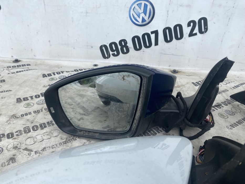 Зеркало бокове праве ліве Skoda Oktavia A7 Шкода Октавія А7