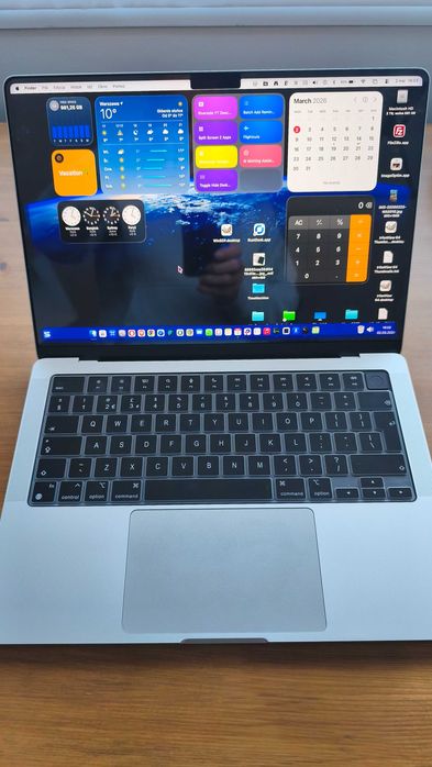 MacBook PRO M4 Pro , 14 Core, 48 GB RAM, 2 TB NVME, jak nowy, 14"