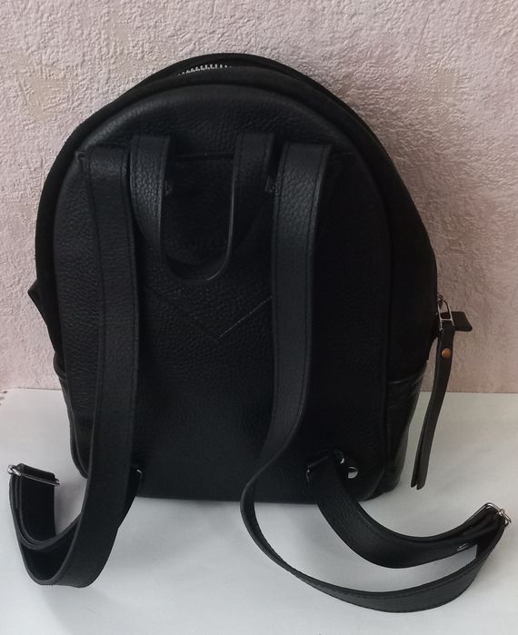 Жіночий рюкзак-сумка шкіряний