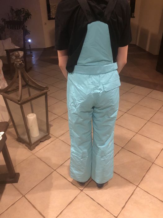 Kombinezon 4F 164 komplet, mięta, kurtka, spodnie narciarskie