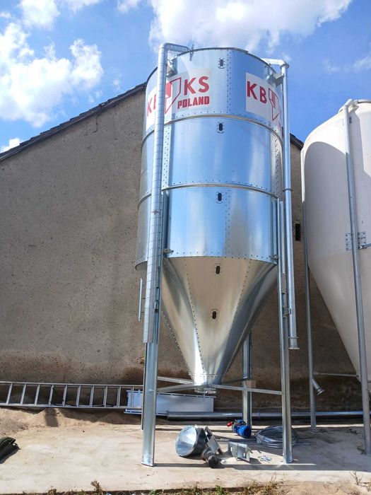 Silos paszowy kbks poland złożony 13t
