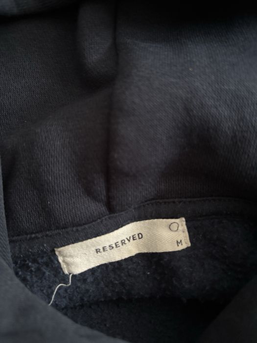 Granatowa bluza damska z kapturem rozmiar M reserved