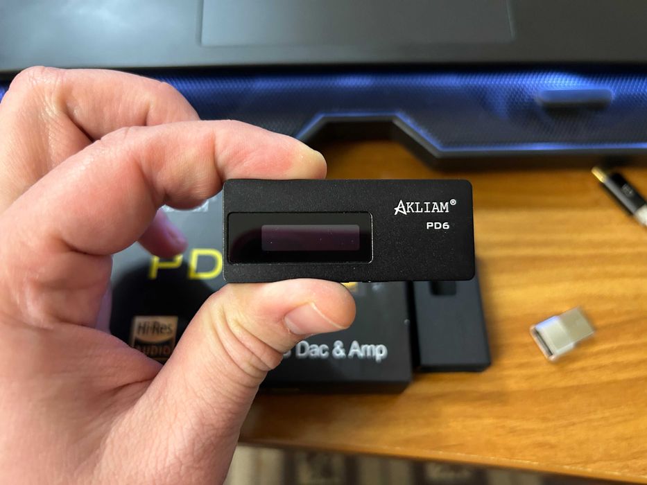 Akliam PD6 ES9039Q2M USB DAC ЦАП | Підсилювач для навушників