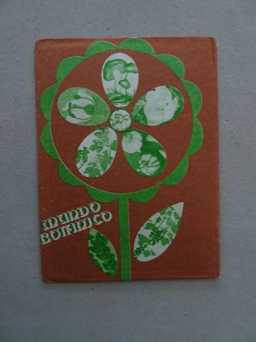 Carteira de cromos fechada Mundo Botânico - Francisco Más