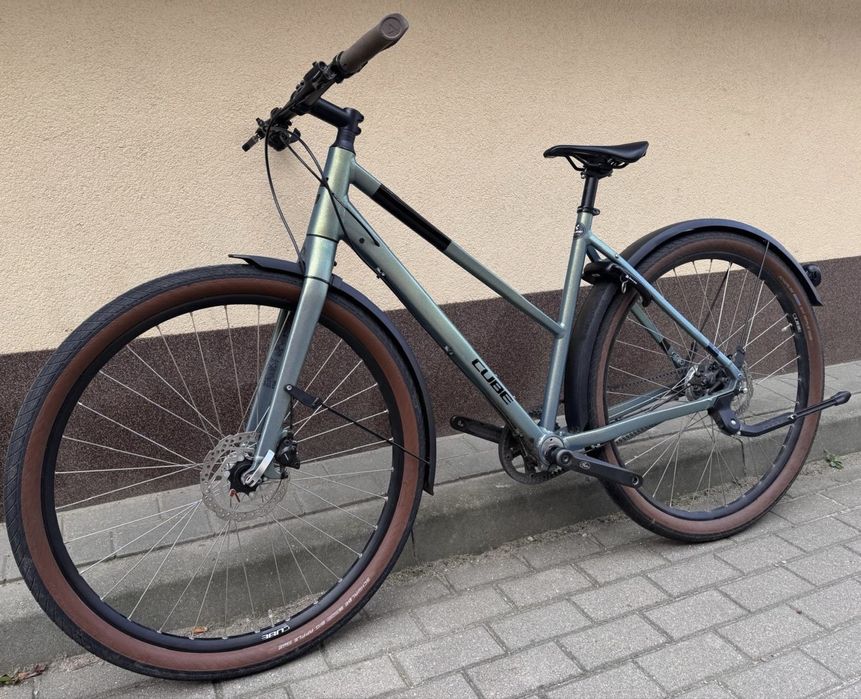 Cube Hyde Pro | Gates Carbon Pasek | Shimano Nexus 8 | Hydraulika | Rozm. 54