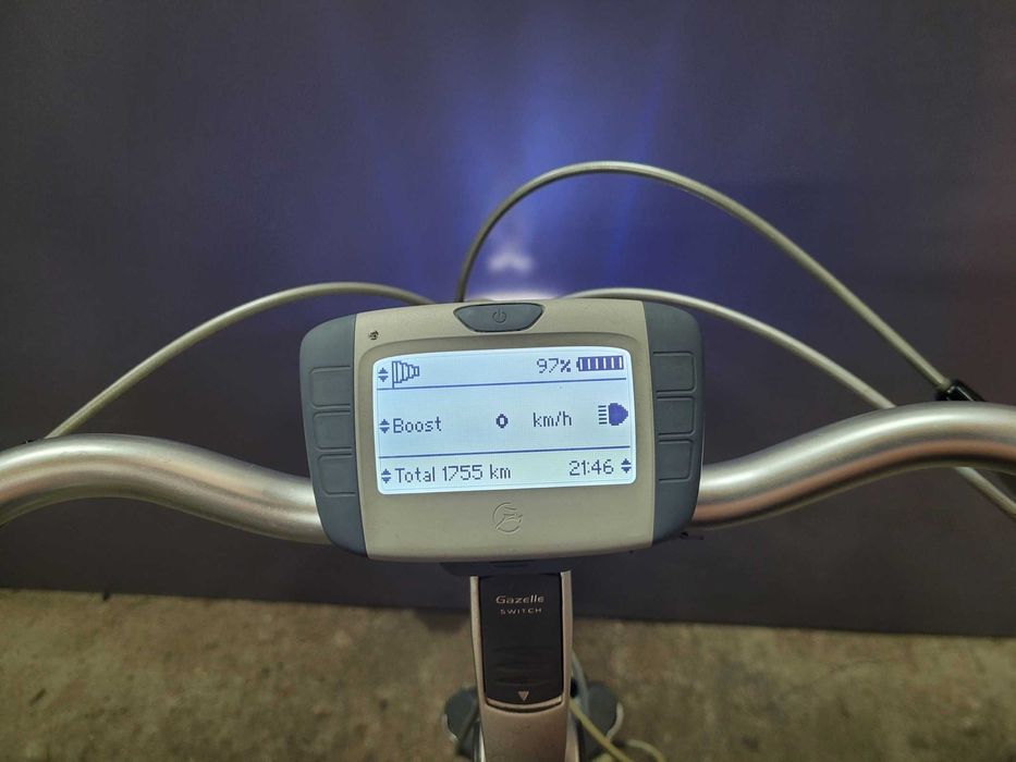 Rower elektryczny GAZELLE ORANGE EXCELLENT 1700 KM 36V Męski 57cm