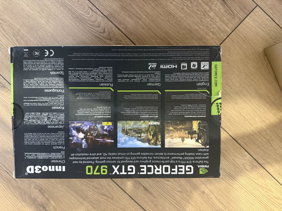 Видеокарта Geforce GTX 970 4Gb