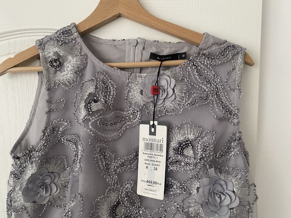 Nowa sukienka z Monari na wesele,wzytowa!!