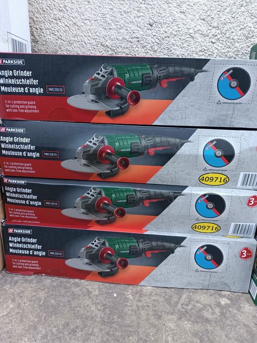 Болгарка PARKSIDE PWS 230 E5 Німеччина. Парксайд шліфмашин кутова, ушм