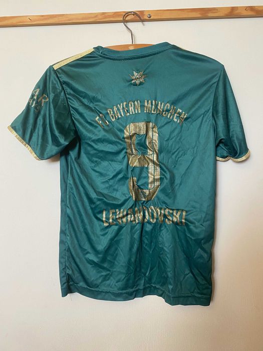 BAYERN MONACHIUM nr 9 LEWANDOWSKI 2021 - adidas dziecięca 152 - UNIKAT