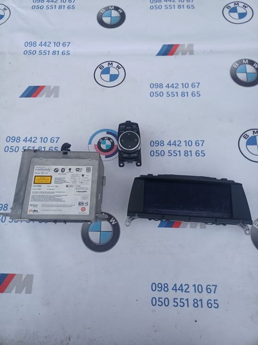 NBT монитор магнитола блок CIC BMW X3 F25 F26 X5 F15 джойстик дисплей