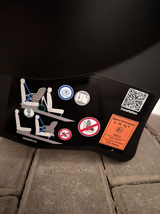 Fotelik Britax Romer my way, 9-25 kg, stan bardzo dobry, na pasy