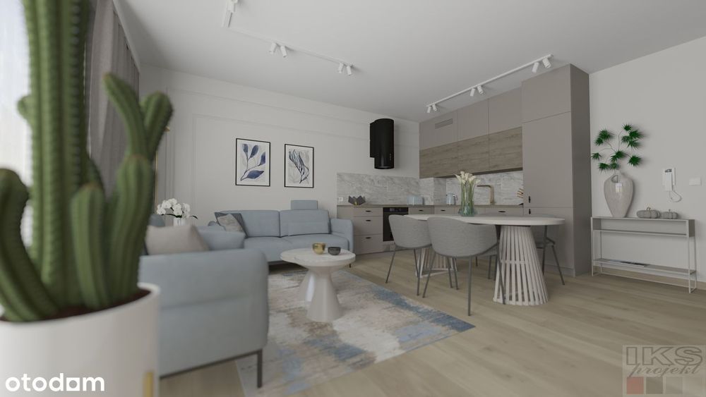 Apartament Jarocin OGRÓD -tuż przy lesie, 67 m2, Z PROJEKTEM ARANŻACJI