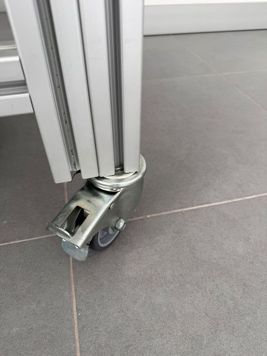 Bancada Técnica Industrial em Perfil Bosch com Gaveta Inox