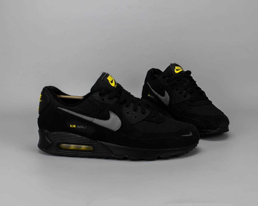 Стильные замшевые кроссовки на балоне Nike Air Max 90.42 размер
