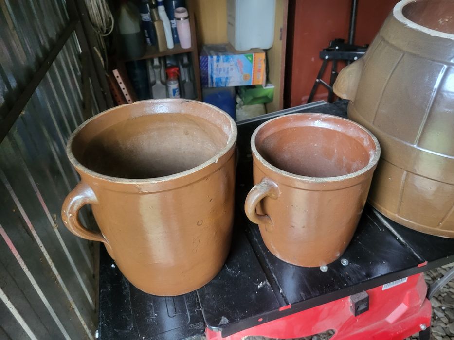 Garnki krzemionkowe, donice na kwiaty