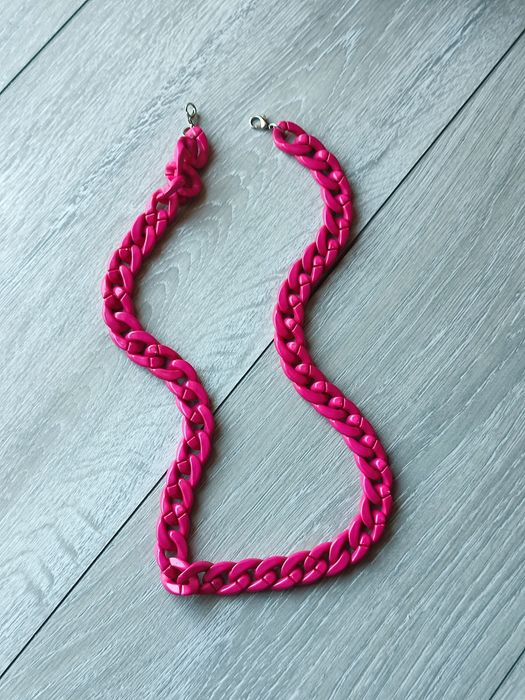 Łańcuszek na spodnie różowy Cropp Barbie