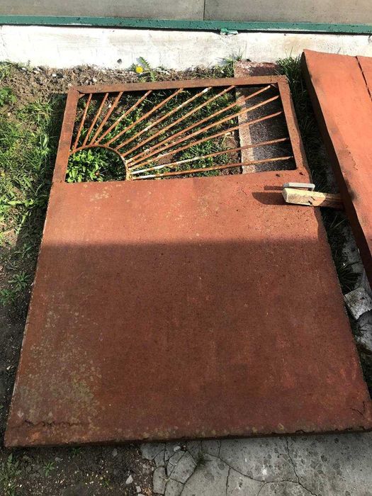 Ворота з хвірткою. СССР, комплект