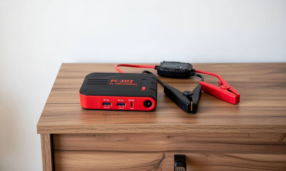 Powerbank 10000Mah Starter Rozruch 200A 12V Ładowarka Usb Fc-202