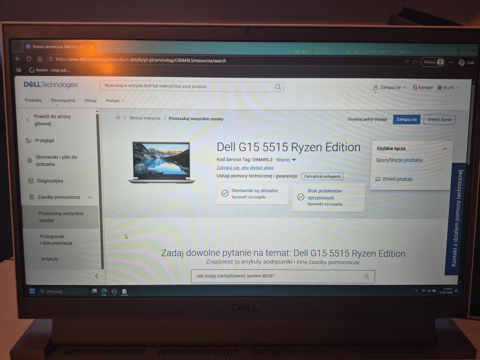 Dell G15 Ryzen 7 Rtx3060
